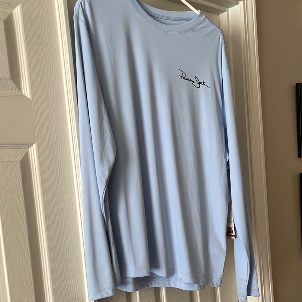 Men's Light Blue Long Sleeve Shirt